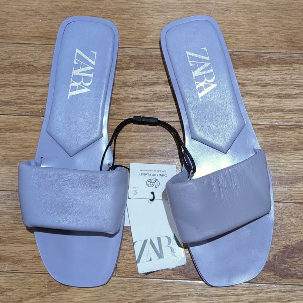 Zara flat sandals